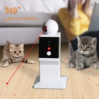 Automatic Laser Cat Toy Robot